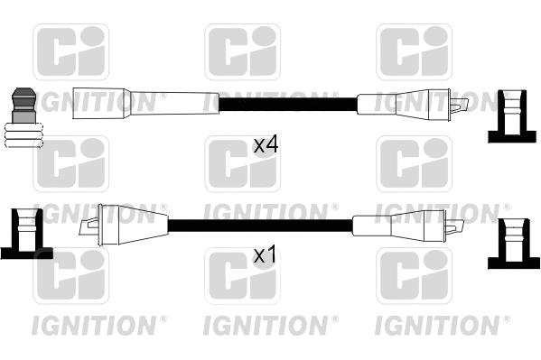 Kit de câbles d'allumage QUINTON HAZELL XC931