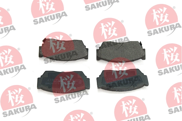 Kit de plaquettes de frein, frein à disque SAKURA 600-10-4060