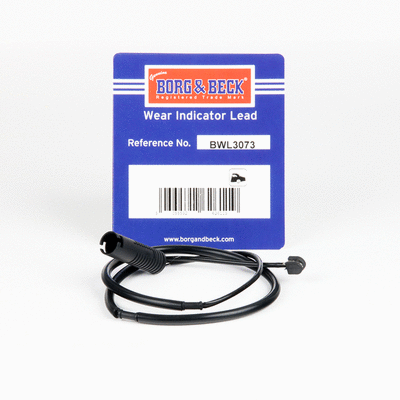 Contact d'avertissement, usure des plaquettes de frein BORG & BECK BWL3073