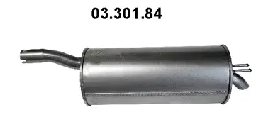 Silencieux arrière EBERSPÄCHER 03.301.84
