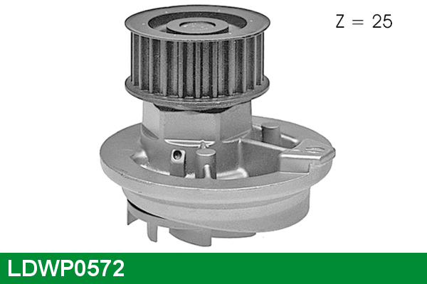 Pompe à eau, refroidissement du moteur LUCAS LDWP0572