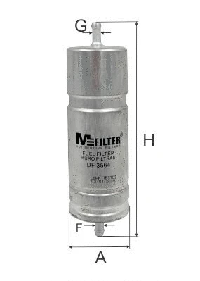 Filtre à carburant MFILTER DF 3564