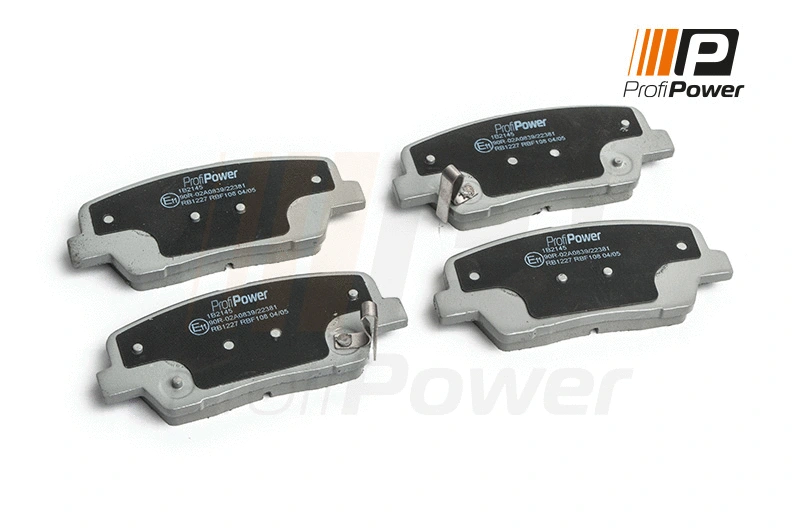 Kit de plaquettes de frein, frein à disque ProfiPower 1B2145