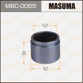 Piston, étrier de frein MASUMA MBC-0055