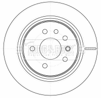 Disque de frein BORG & BECK BBD4530