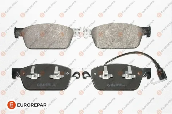 Kit de plaquettes de frein, frein à disque EUROREPAR 1639375480