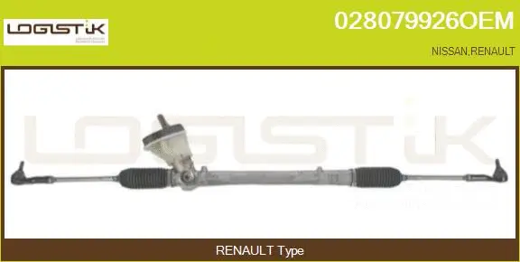 Crémaillère de direction LGK 028079926OEM