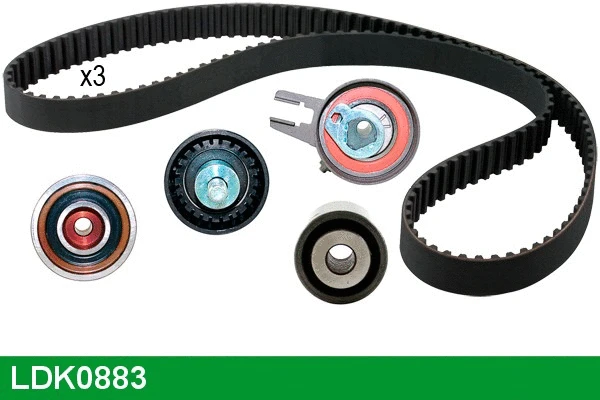 Kit de courroie crantée LUCAS LDK0883