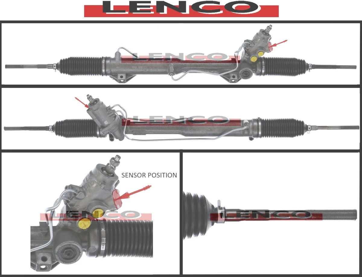 Crémaillère de direction LENCO SGA1038L
