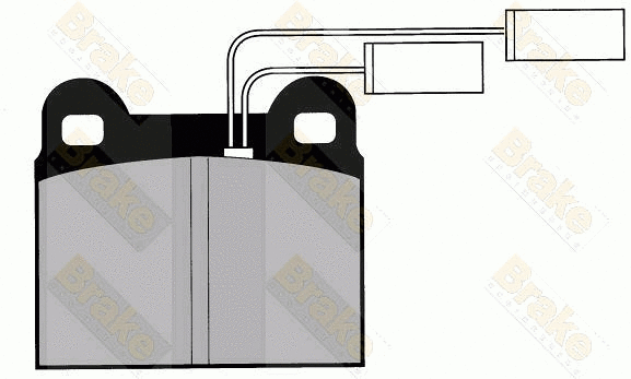 Kit de plaquettes de frein, frein à disque Brake ENGINEERING PA425