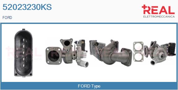 Turbocompresseur, suralimentation REAL 52023230KS