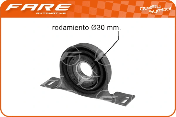 Suspension, arbre de cardan FARE SA 10647