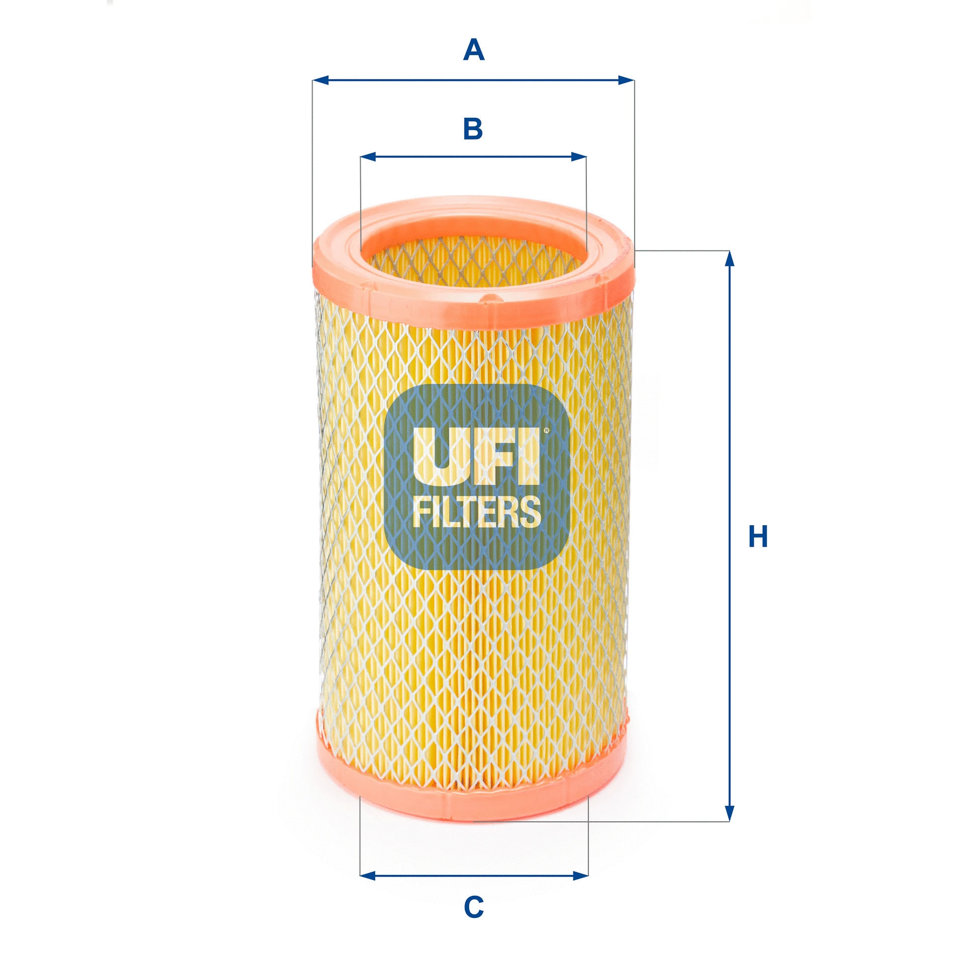 Filtre à air UFI 27.824.00