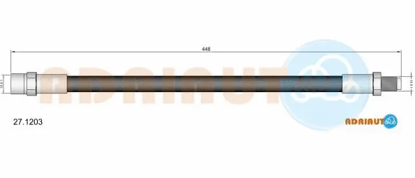 Flexible de frein ADRIAUTO 27.1203