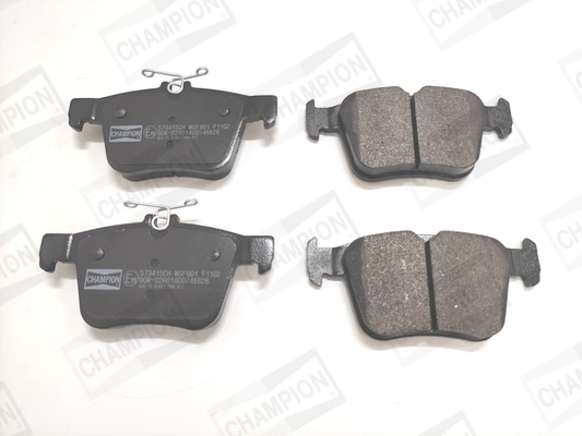 Kit de plaquettes de frein, frein à disque CHAMPION 573415CH