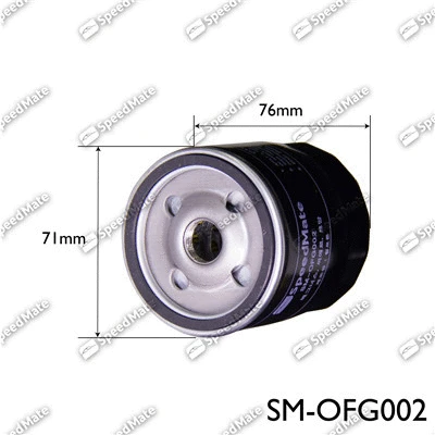 Filtre à huile SpeedMate SM-OFG002