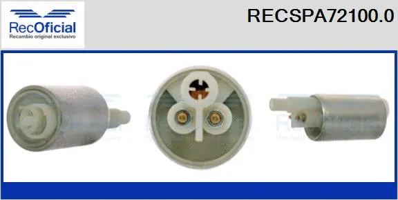 Pompe à carburant RECOFICIAL RECSPA72100.0