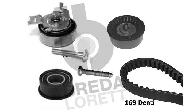 Kit de courroie crantée BREDA LORETT KCD0028