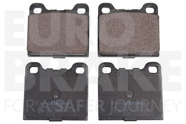 Kit de plaquettes de frein, frein à disque EUROBRAKE 5502229906