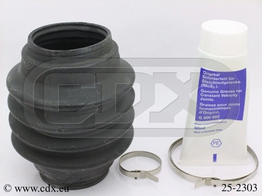 Jeu de joints-soufflets, arbre de commande CDX 25-2303