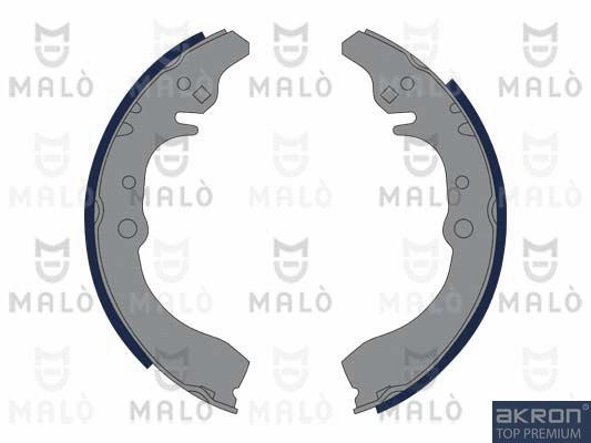 Jeu de mâchoires de frein AKRON-MALÒ 1390319