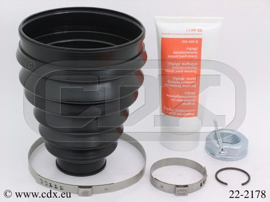 Jeu de joints-soufflets, arbre de commande CDX 22-2178
