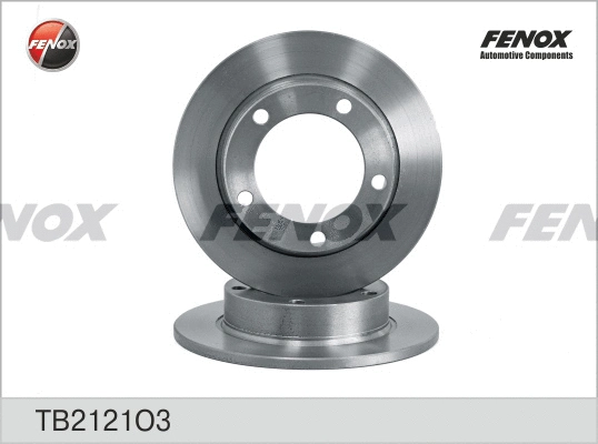 Disque de frein FENOX TB2121O3