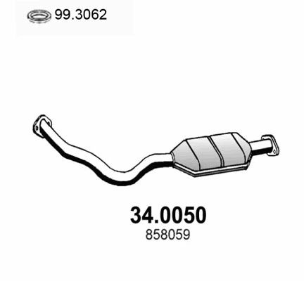 Catalyseur ASSO 34.0050