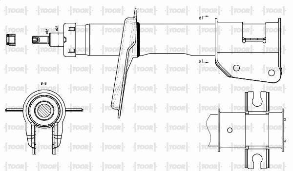 Amortisseur TOOR SG11150
