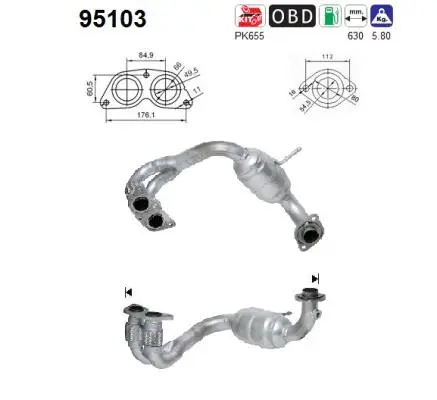 Catalyseur AS 95103