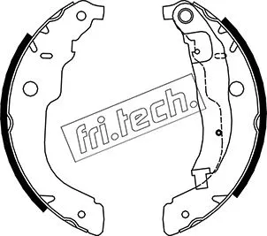 Jeu de mâchoires de frein fri.tech. 1079.196