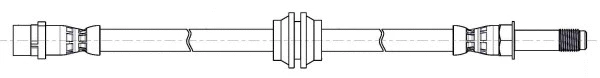 Flexible de frein CEF 515240