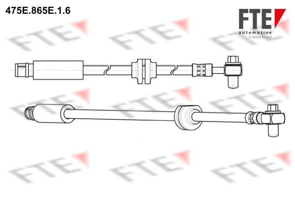 Flexible de frein FTE 9240850