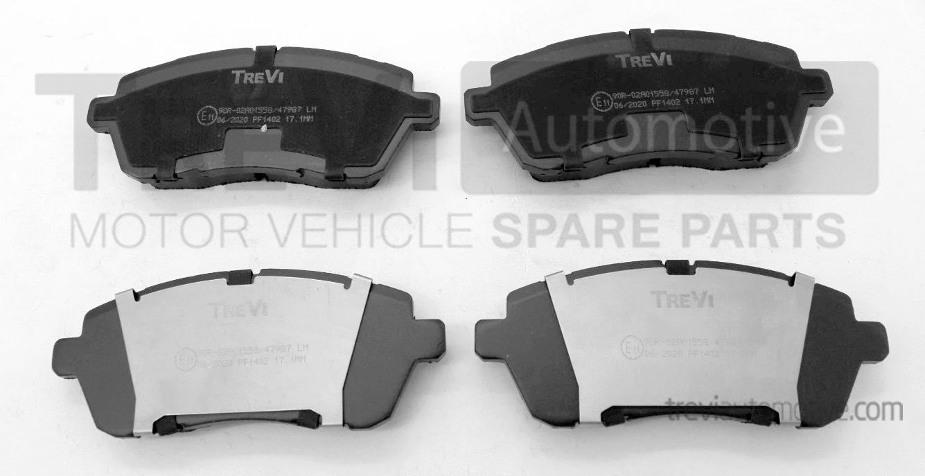 Kit de plaquettes de frein, frein à disque TREVI AUTOMOTIVE PF1402