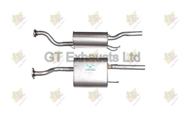 Silencieux arrière GT Exhausts GHA168