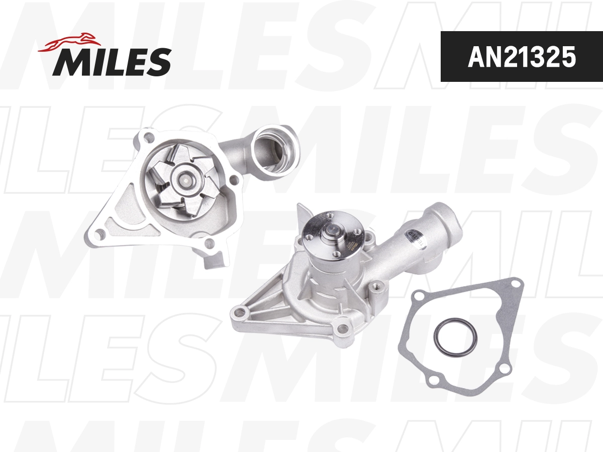 Pompe à eau, refroidissement du moteur MILES AN21325