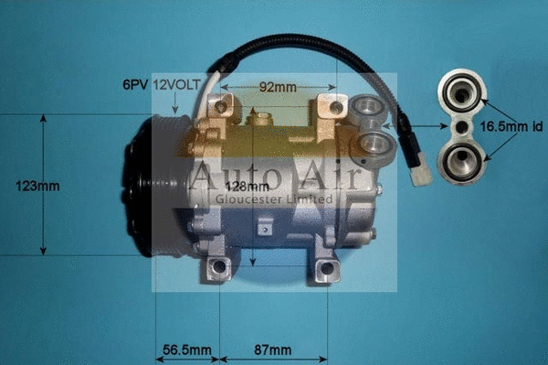 Compresseur, climatisation AUTO AIR GLOUCESTER 14-5972P