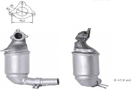 Catalyseur VEGAZ GmbH FTK-837