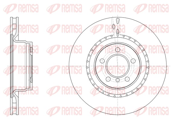 Disque de frein REMSA 62063.10