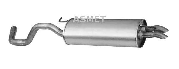 Silencieux arrière ASMET 03.090