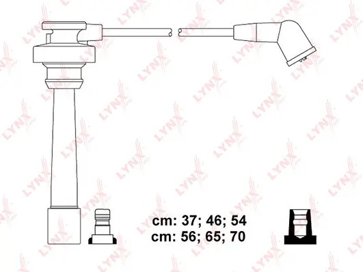 Kit de câbles d'allumage LYNXAUTO SPC5529
