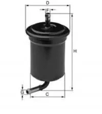 Filtre à carburant UNIFLUX FILTERS XB210