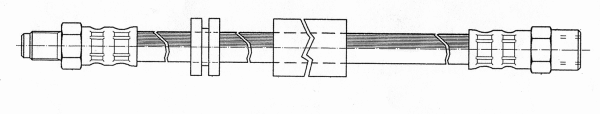 Flexible de frein CEF 510580