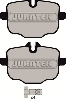 Kit de plaquettes de frein, frein à disque JURATEK JCP8029