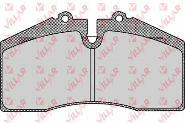 Kit de plaquettes de frein, frein à disque VILLAR 626.0466