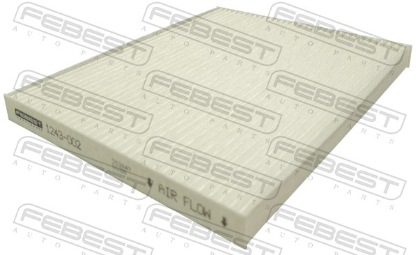 Filtre, air de l'habitacle FEBEST 1243-002