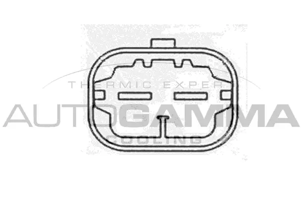 Ventilateur, refroidissement du moteur AUTOGAMMA GA201315