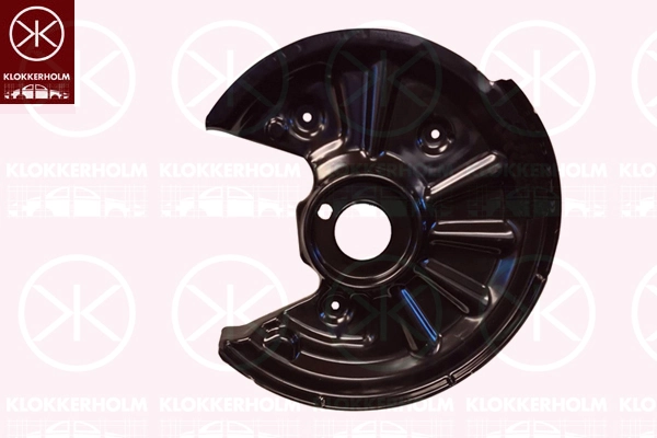 Déflecteur, disque de frein KLOKKERHOLM 6614878
