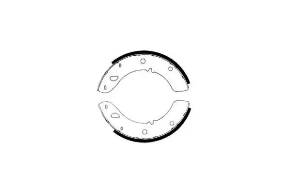 Jeu de mâchoires de frein E.T.F. 09-0415