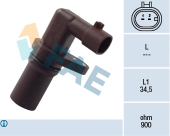 Capteur d'angle, vilebrequin FAE 79200